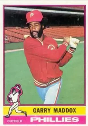 1976 Topps #38 Garry Maddox