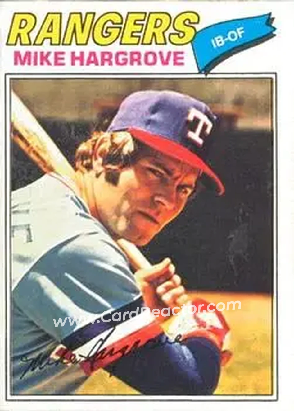 Front of Mike Hargrove