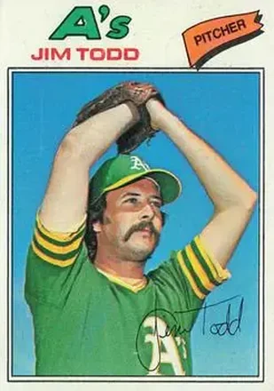 1977 Topps #31 Jim Todd