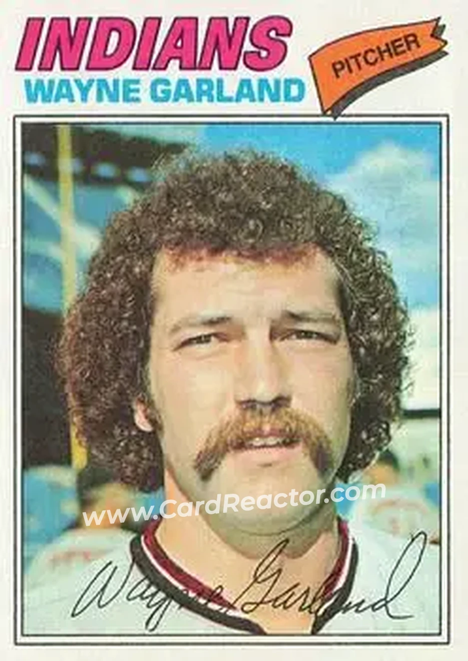 Front of Wayne Garland