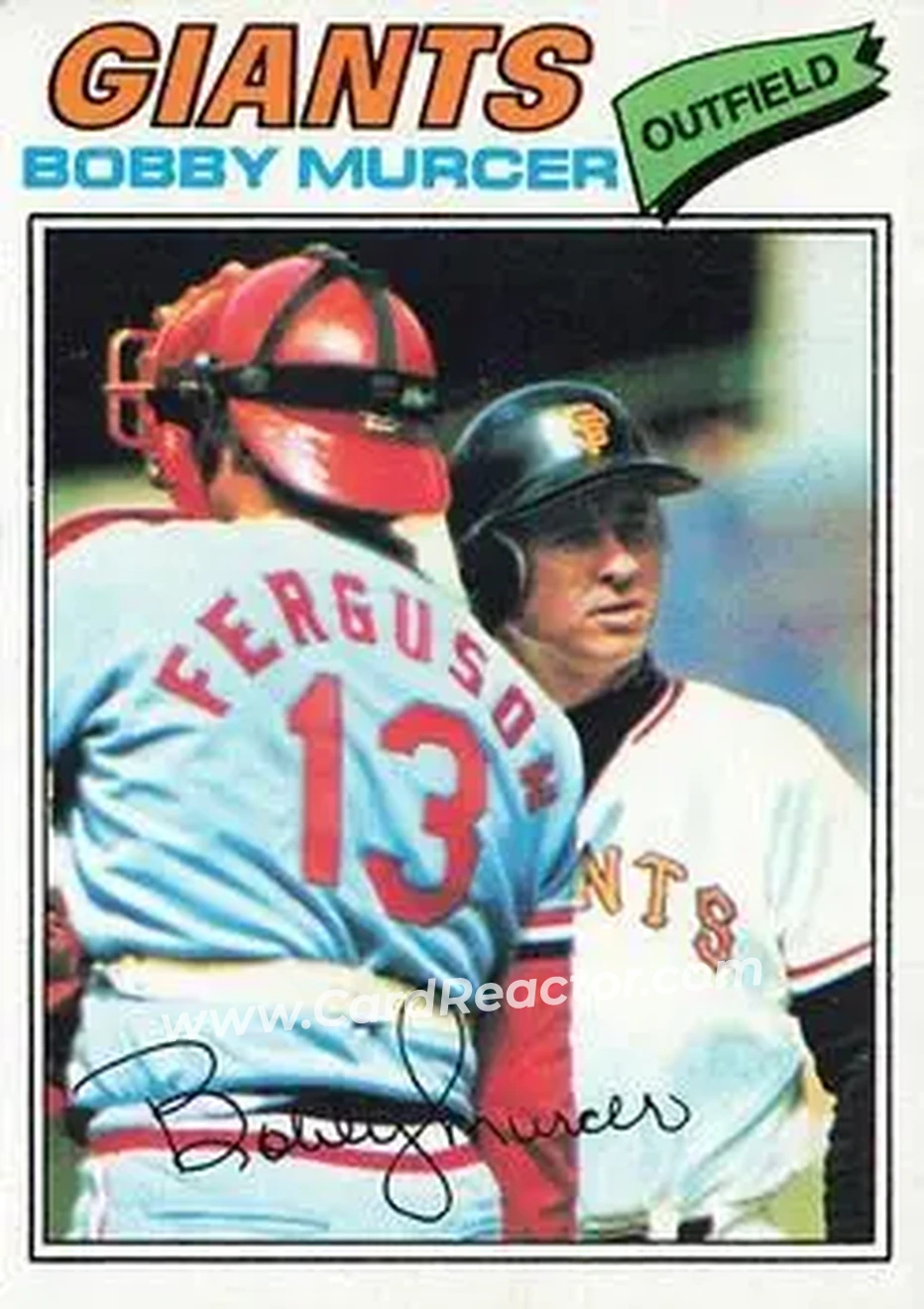 Front of Bobby Murcer