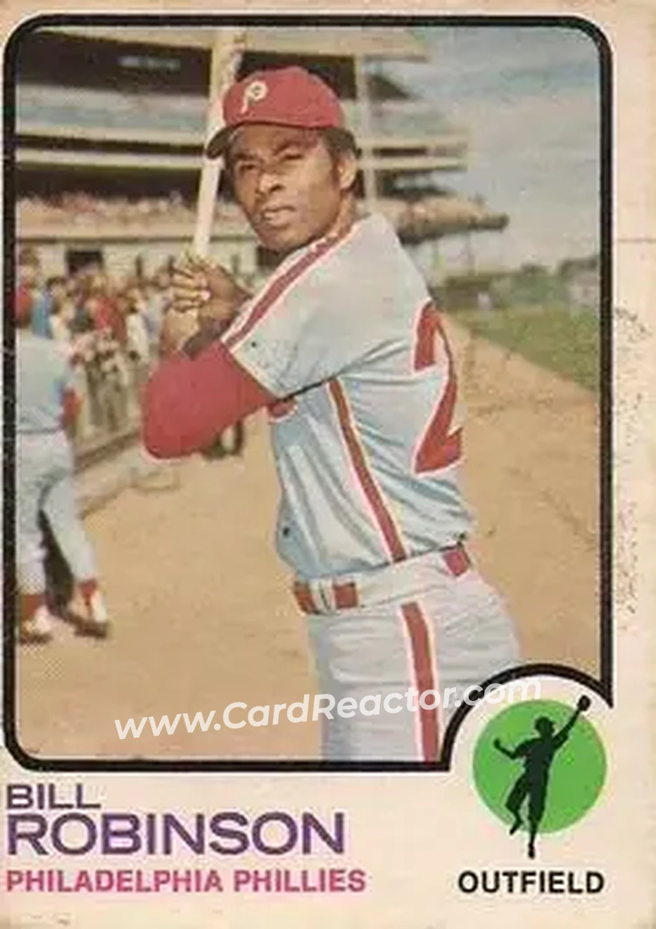 Front of Bill Robinson (b. 1943 OF)