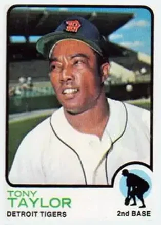 1973 Topps #29 Tony Taylor