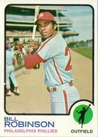 1973 Topps #37 Bill Robinson (b. 1943 OF)
