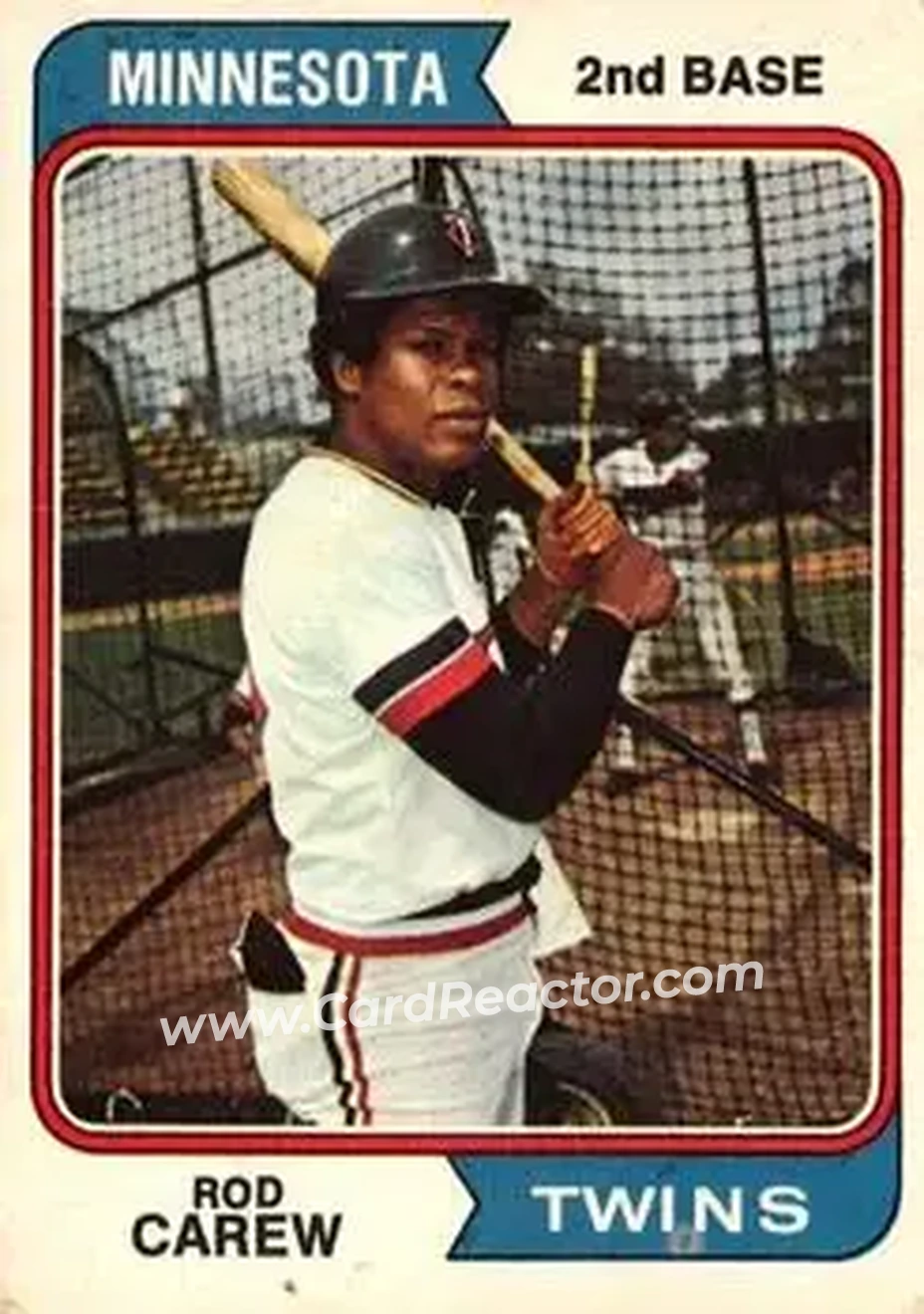 Front of Rod Carew