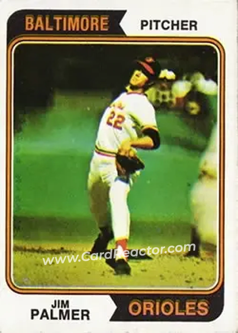 Front of Jim Palmer