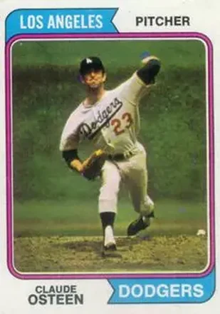 1974 Topps #42 Claude Osteen