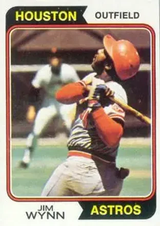 1974 Topps #43 Jim Wynn