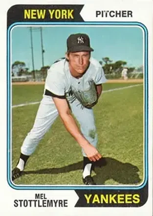 1974 Topps #44 Mel Stottlemyre