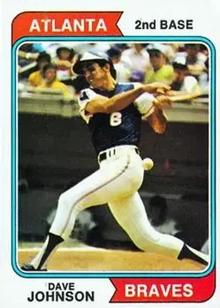 1974 Topps #45 Dave Johnson
