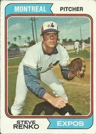 1974 Topps #49 Steve Renko
