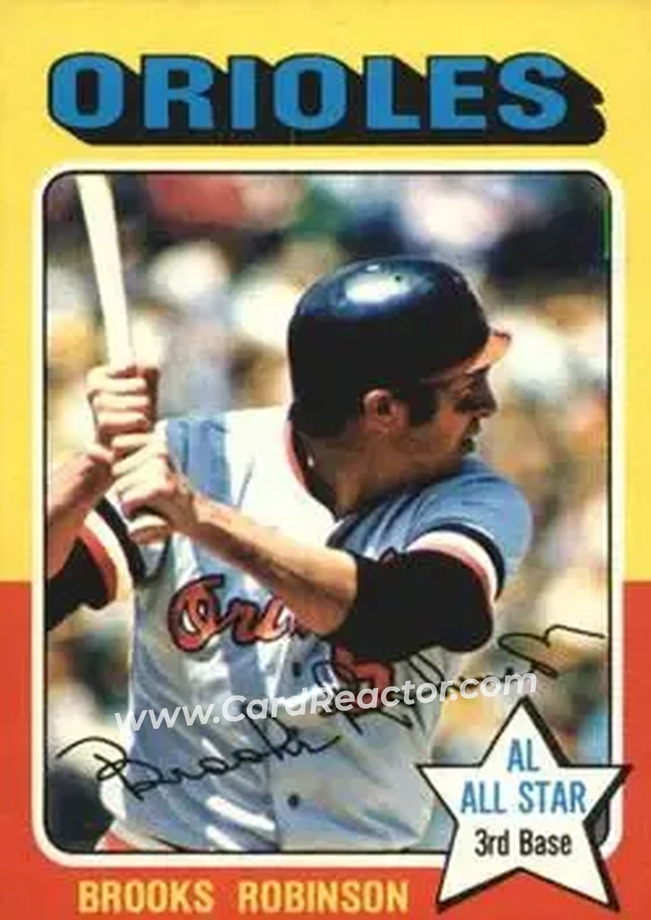 Front of Brooks Robinson