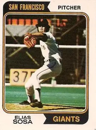 1974 O-Pee-Chee #54 Elias Sosa