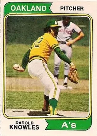 1974 O-Pee-Chee #57 Darold Knowles