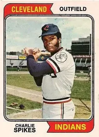 1974 O-Pee-Chee #58 Charlie Spikes