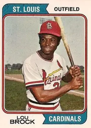 1974 O-Pee-Chee #60 Lou Brock