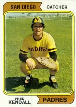 1974 Topps #53 Fred Kendall