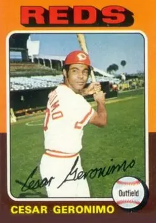 1975 Topps #41 Cesar Geronimo