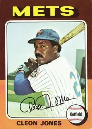 1975 Topps #43 Cleon Jones