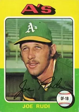 1975 Topps #45 Joe Rudi