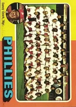 1975 Topps #46 - Danny Ozark - Philadelphia Phillies - Front