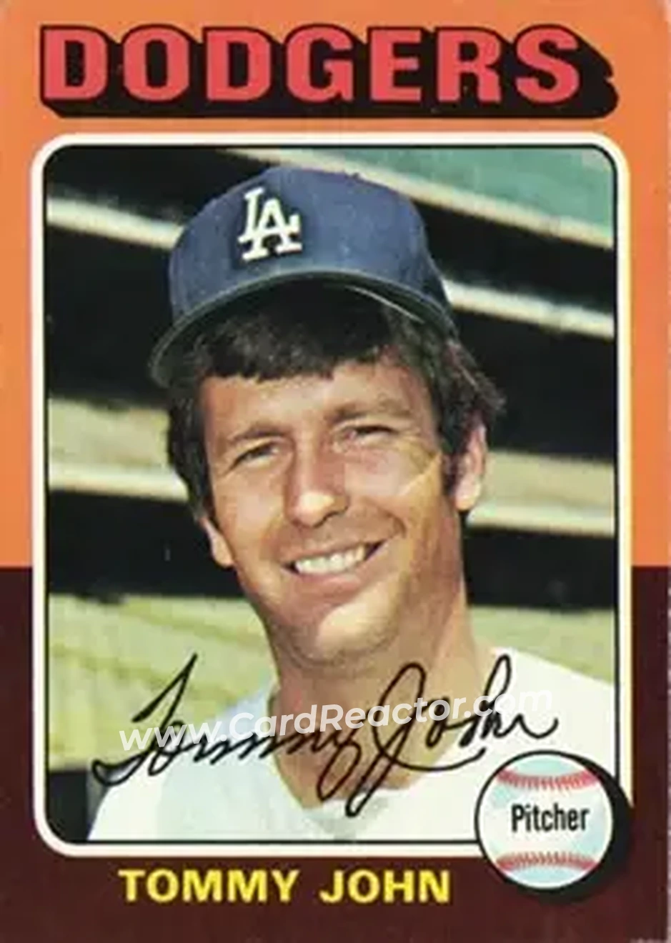 Front of Tommy John