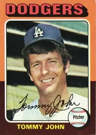 1975 Topps #47 Tommy John