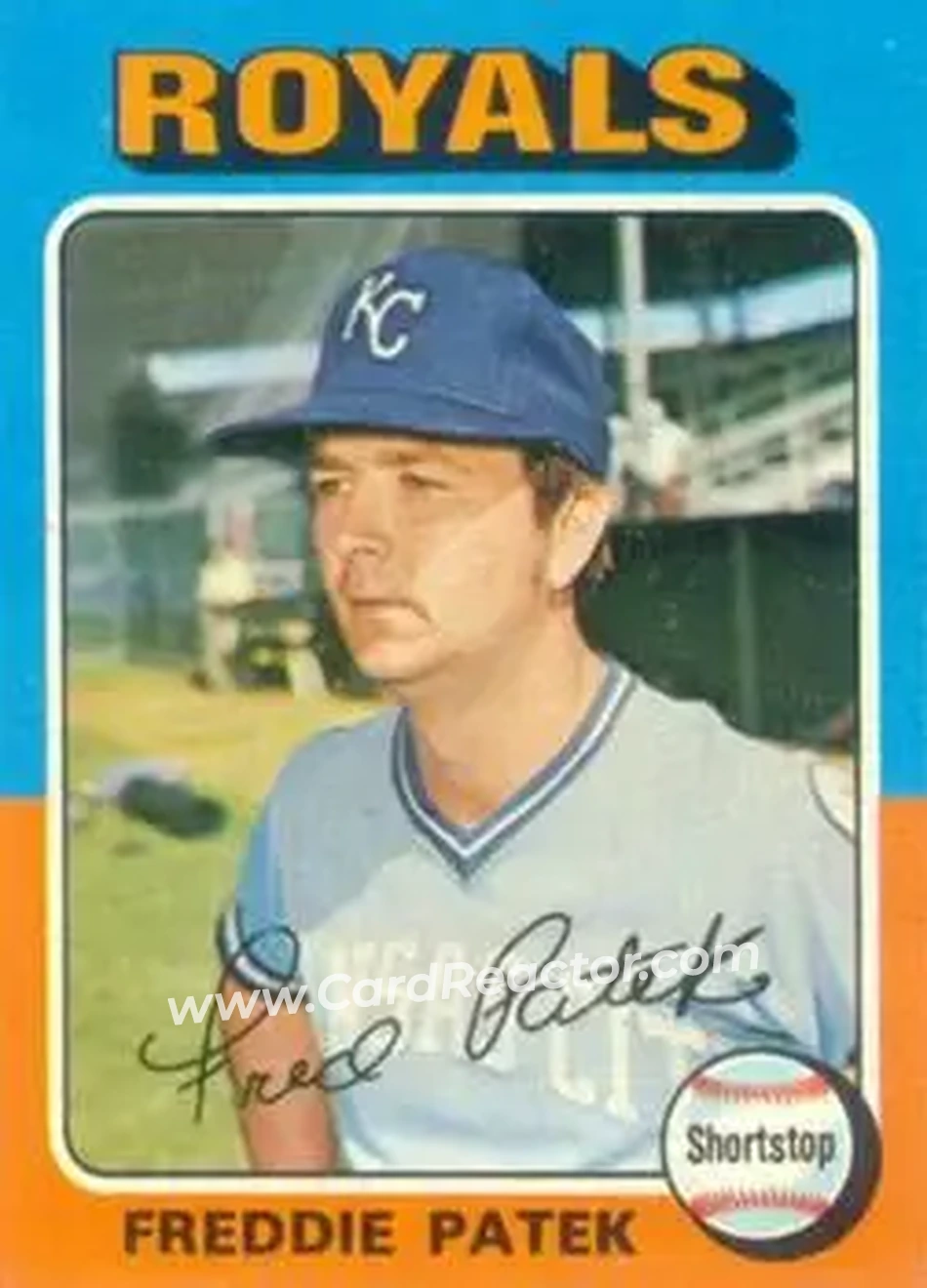 Front of Fred Patek