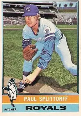 1976 O-Pee-Chee #43 Paul Splittorff