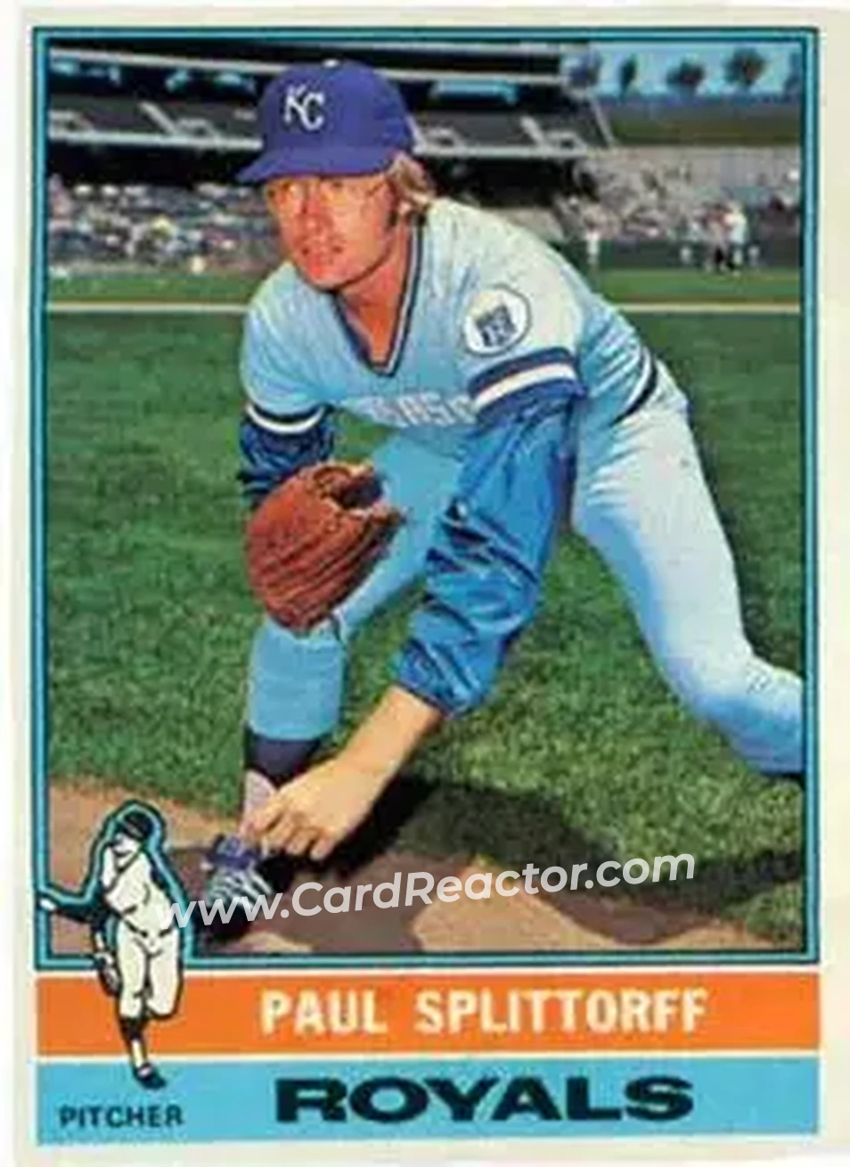 Front of Paul Splittorff