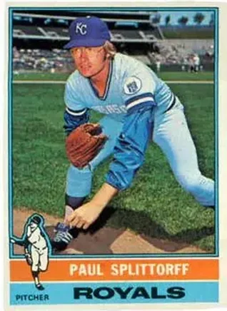 1976 Topps #43 Paul Splittorff