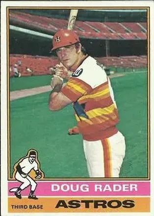 1976 Topps #44 Doug Rader