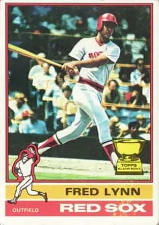 1976 Topps #50 Fred Lynn