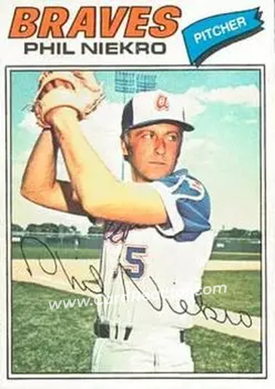 Front of Phil Niekro