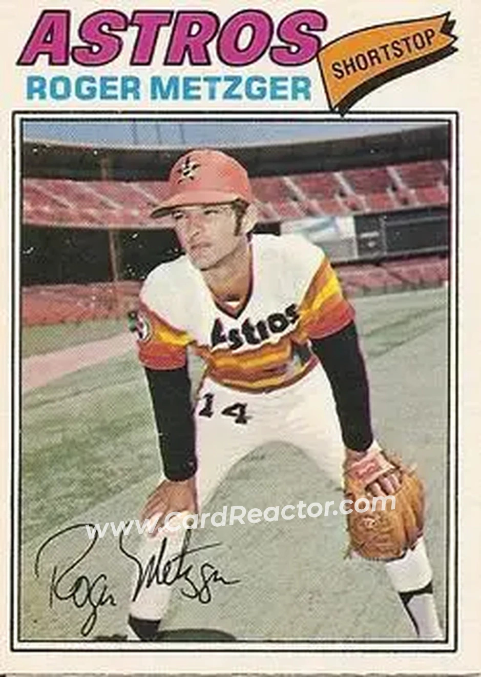 Front of Roger Metzger