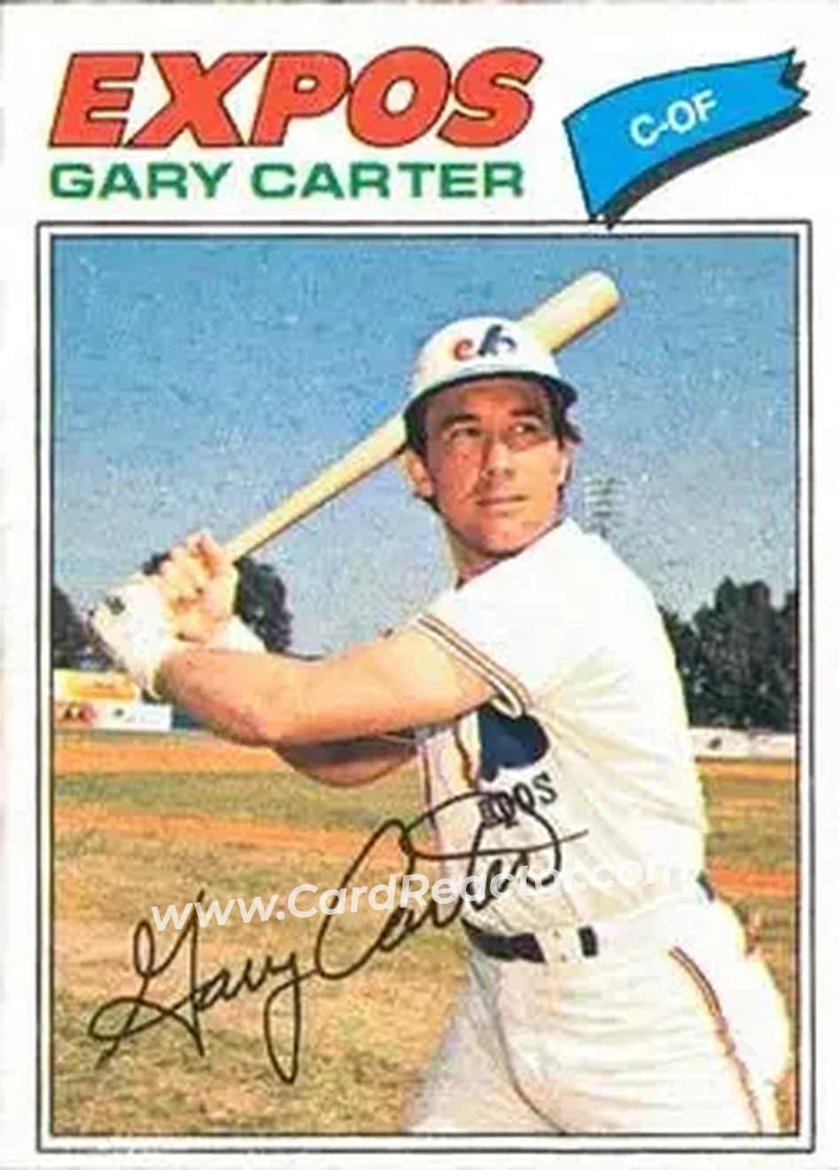 Front of Gary Carter