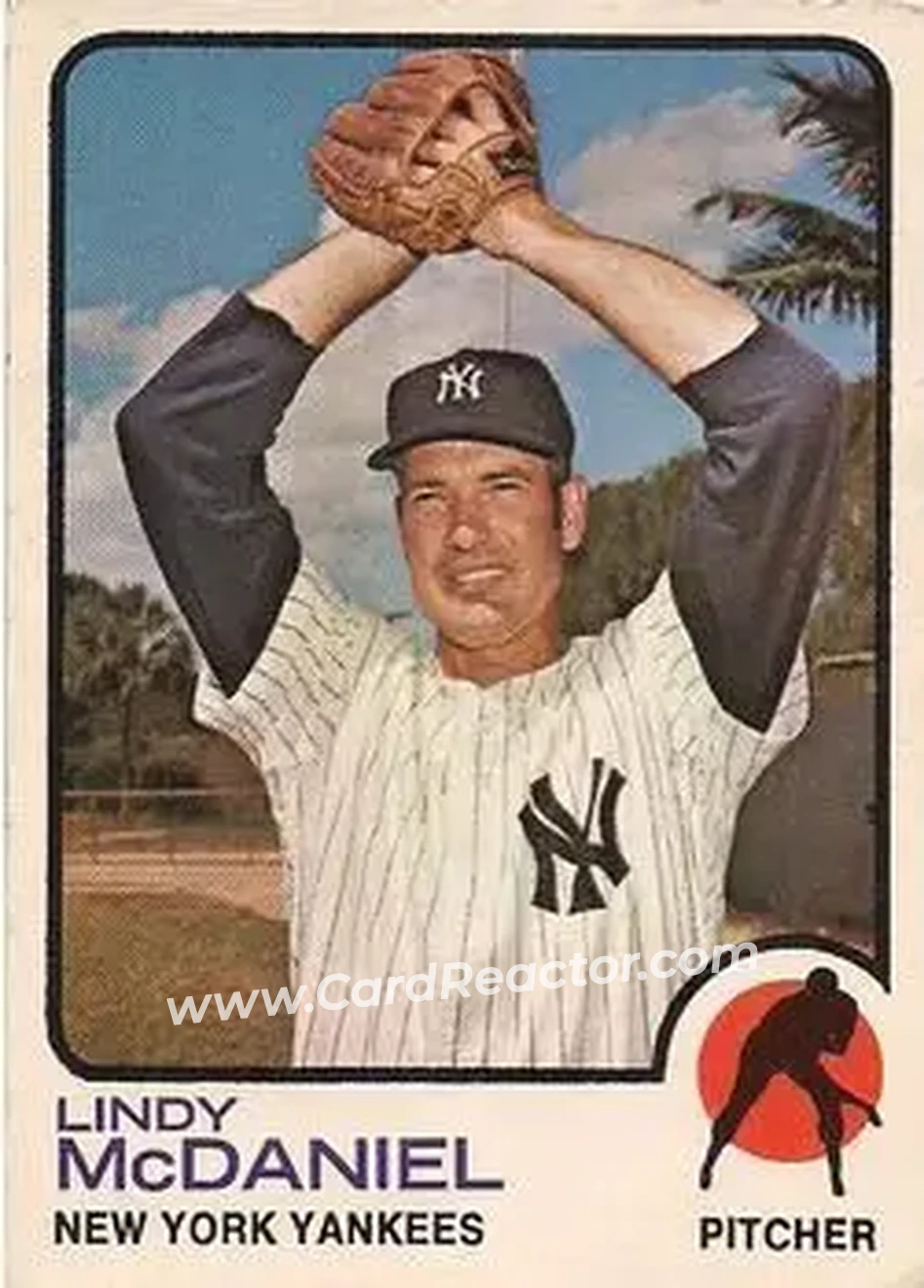 Front of Lindy McDaniel