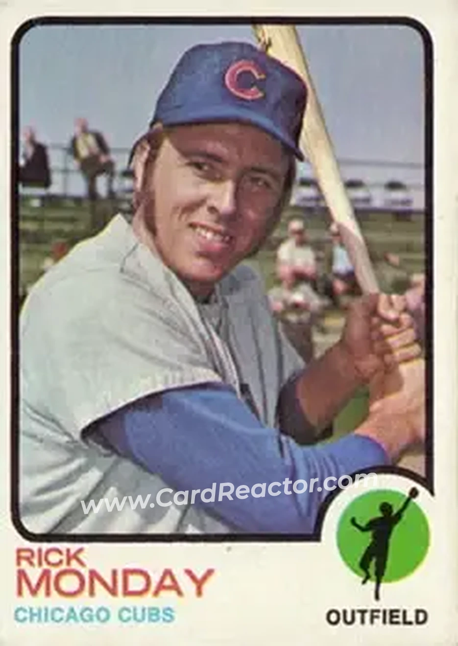 Front of Rick Monday