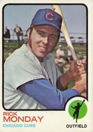 1973 Topps #44 Rick Monday