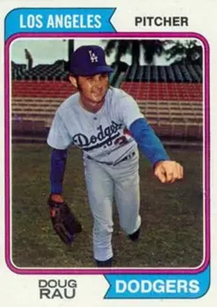 1974 Topps #64 Doug Rau