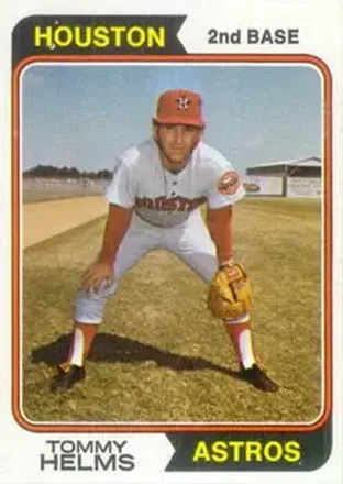 1974 Topps #67 Tommy Helms