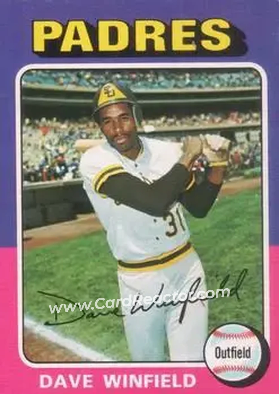 Front of Dave Winfield