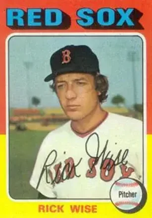 1975 Topps #56 Rick Wise
