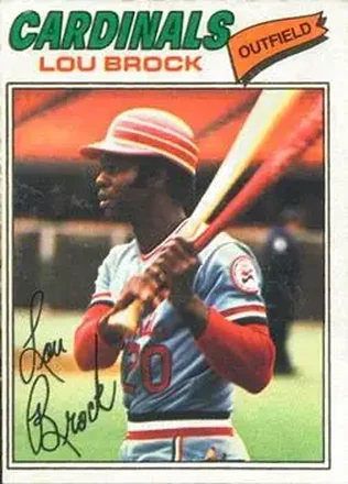 1977 O-Pee-Chee #51 Lou Brock