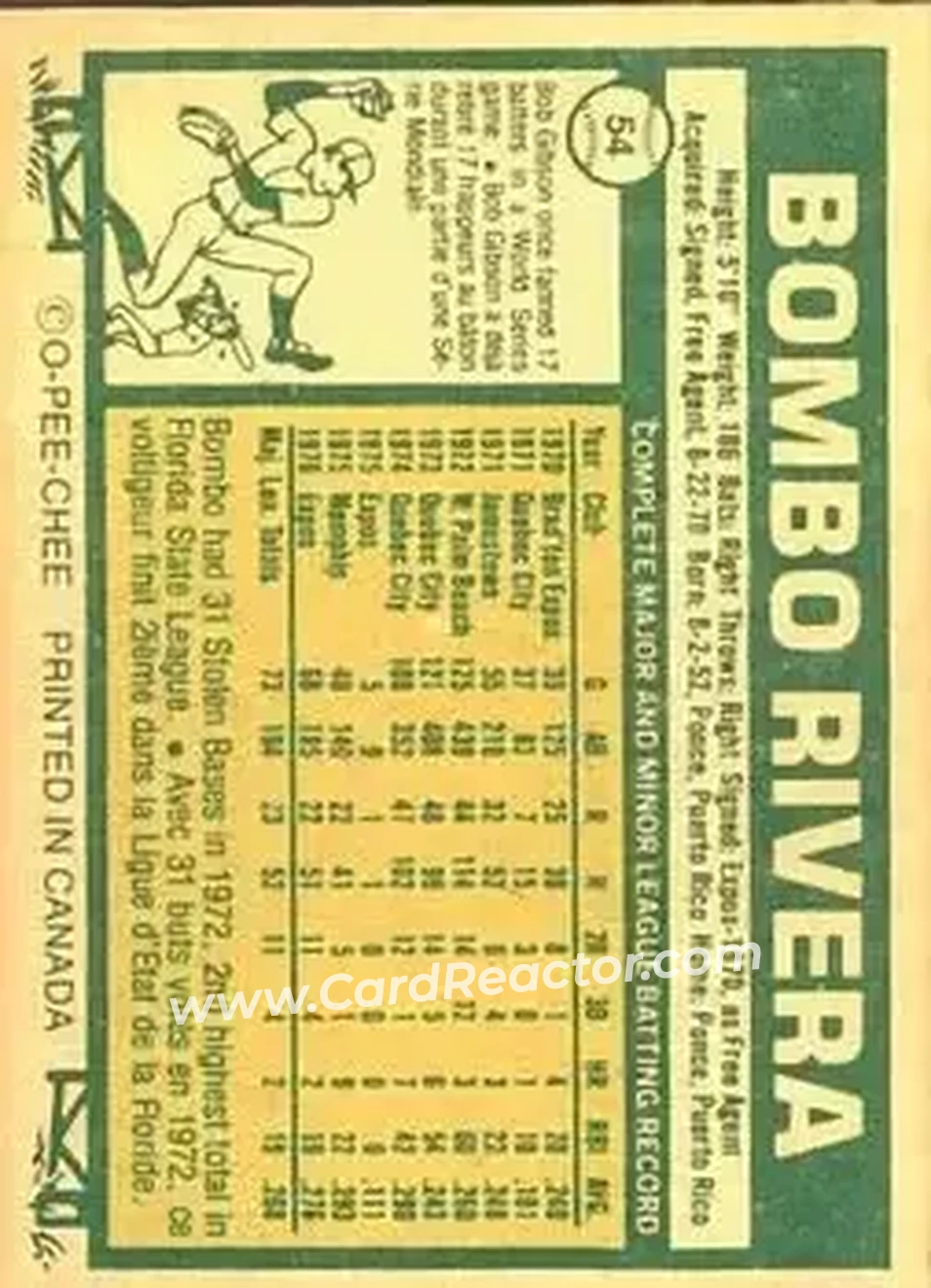 Back of Bombo Rivera