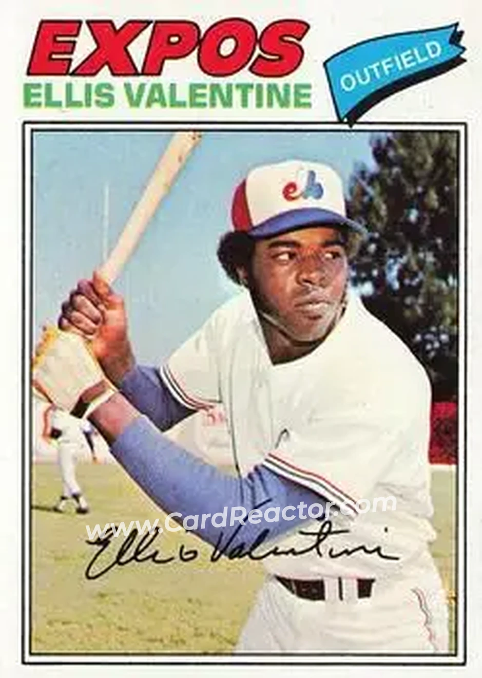 Front of Ellis Valentine
