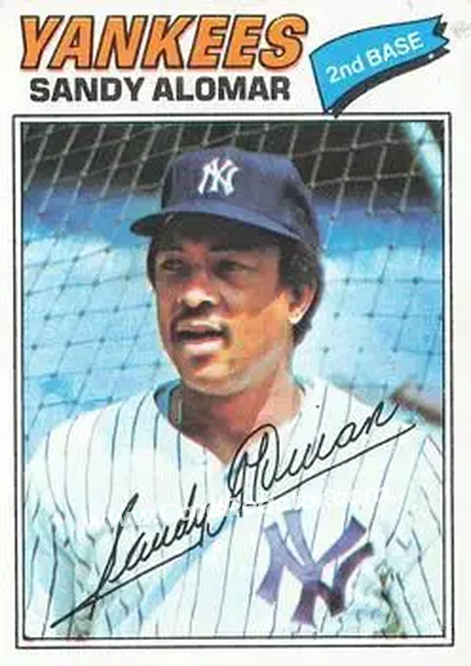 Front of Sandy Alomar