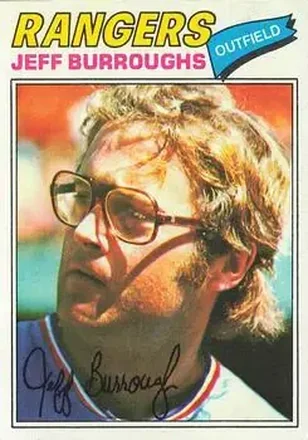1977 Topps #55 Jeff Burroughs
