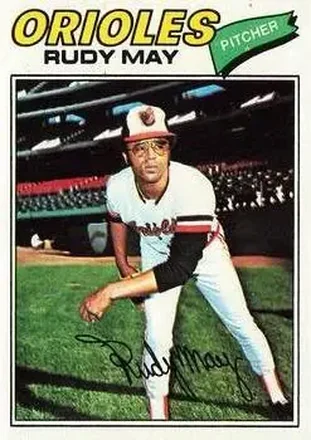 1977 Topps #56 Rudy May