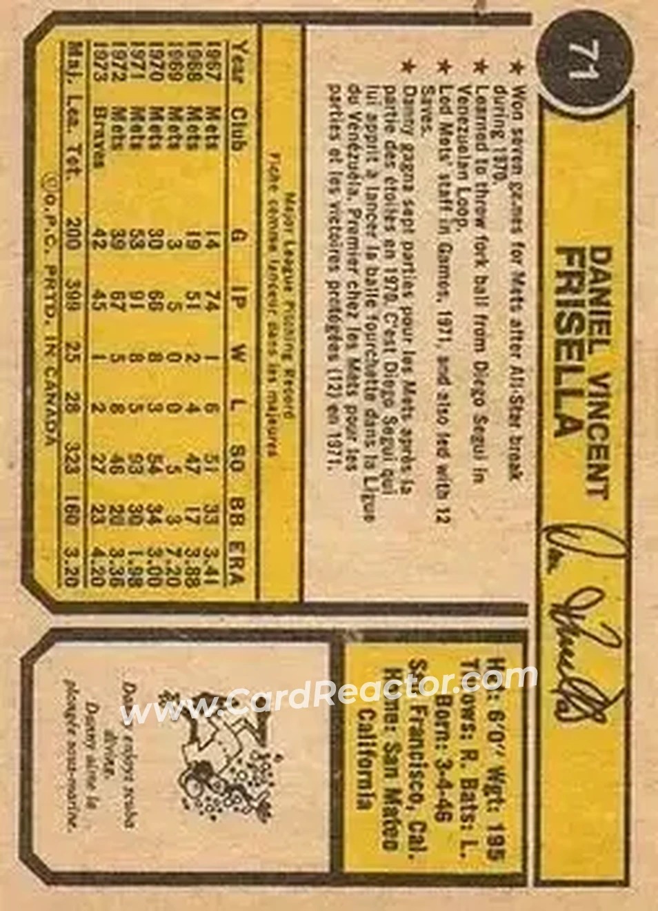 Back of Dan Frisella